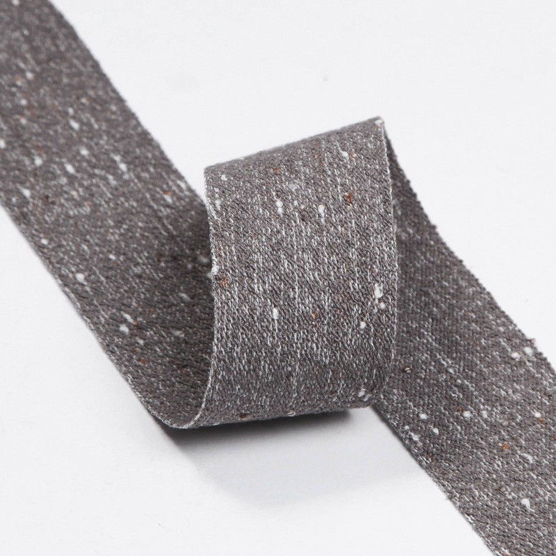 Двухлинейная хлопчатобумажная ленточная ленточная лента 6mm-40mm Custom Ribbon Rolls OEM