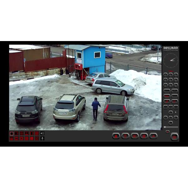 Сторона узнает 12mm 1080P моторизовала камеру Ip захвата