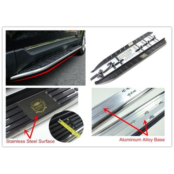 Ford New EDGE 2015 2017 Vogue стиль беговые доски Стальные боковые ступени