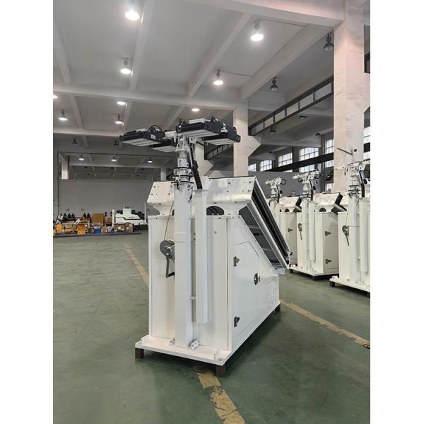 Green Power Solar Led Lighting Skid Trailers For Outdoor Construction Site