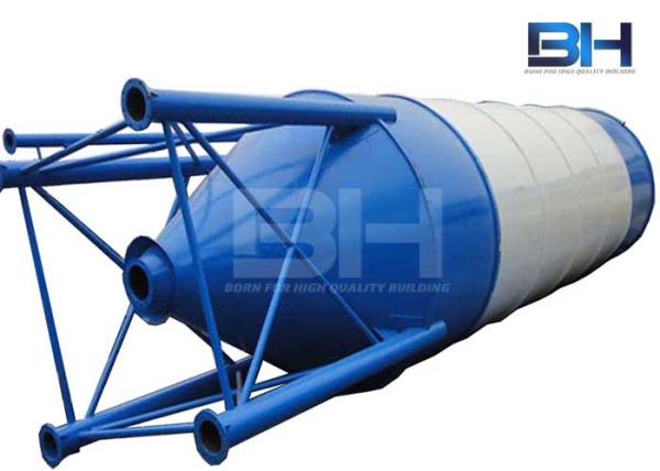 Excellent Performance Cylindrical Cement Plant Silo With Pressure Safety Valve