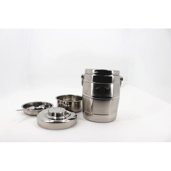 Food Grade Stainless Steel Bento Lunch Box , Stainless Steel Food Containers 1