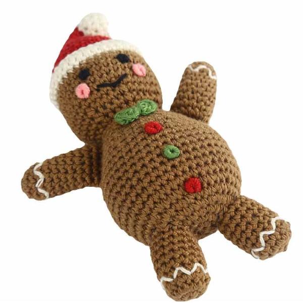 Handmade расчесываемая кукла сплетенная хлопком вязания крючком 20cm