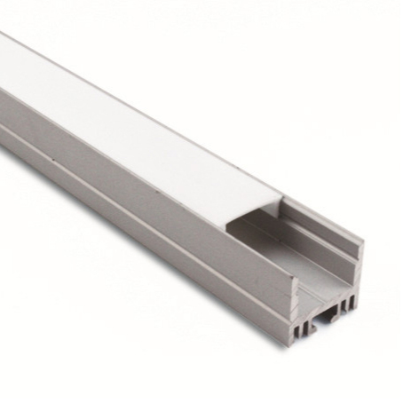 T3-T8 Heat Sink Aluminium Enclosure Extrusion For Led Strips Light Decorations