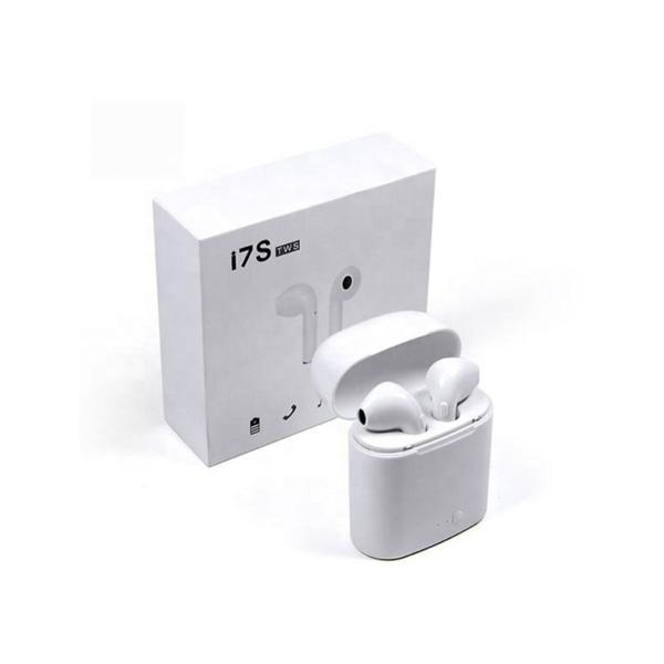 BT5.0 Mobile Phone Headset I7 Mini 40mah Sport Earbuds With 300mah Case