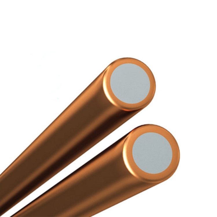 Bare Conductor Copper Clad Steel Wire Cable CCS Stranded Conductor for Overhead Electrical Transmission ASTM B228 Standard with Copper and Steel Conductor