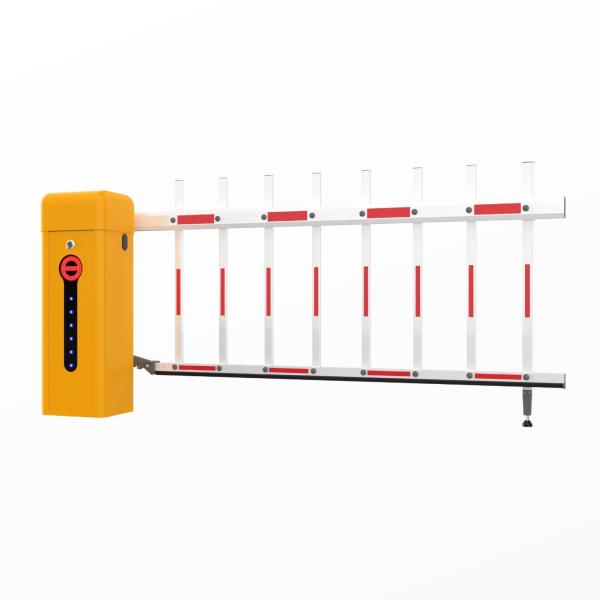 Barrière de sécurité à bras avec moteur sans balais DC24V et protection photoélectrique