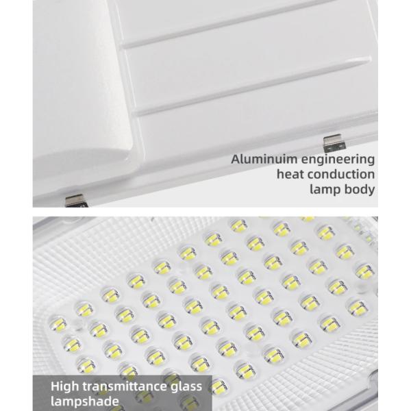 Remote Control IP66 Waterproof Outdoor SMD Aluminum 100W 200W 300W LED Solar Street Light Remote Control