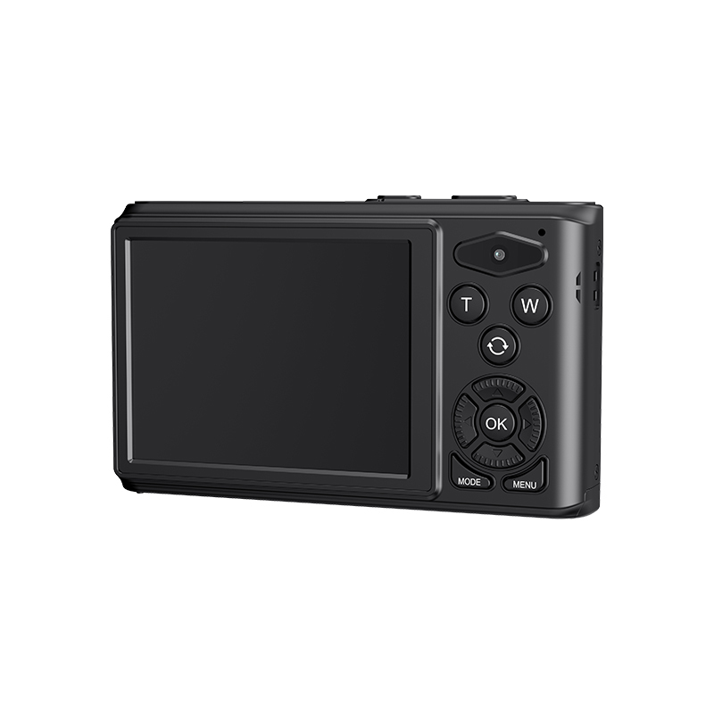 4K Recording 18X Zoom Dual Lens 64MP Compact Vlogging Camera 2.8 Inch Display