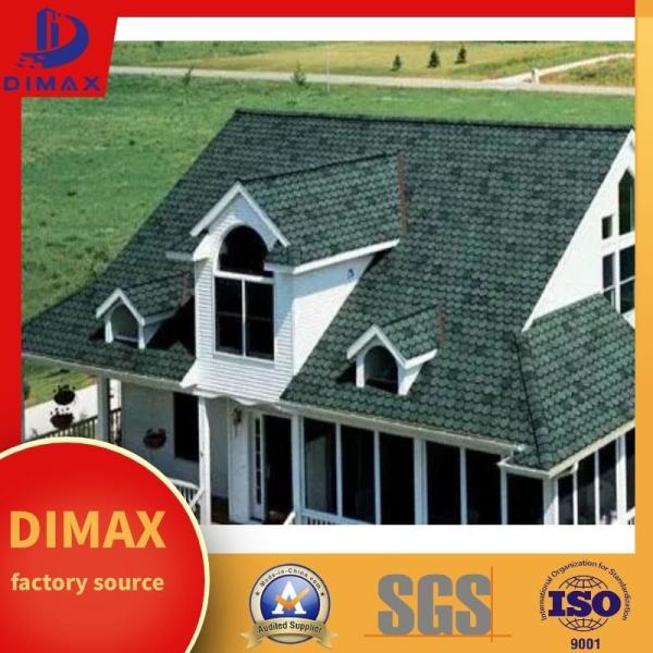 Colored Fiberglass Asphalt Shingles Stone Coated Composite Type Roofing Shingles Roof Tile