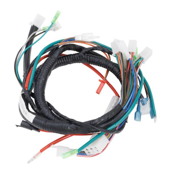 Custom Motorcycle Automobile Assembly Electric Automotive Wiring Harness for BAJAJ BM-150