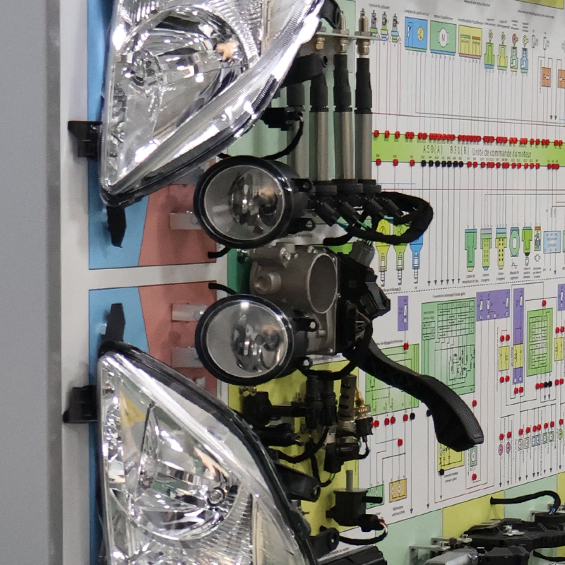 Automotive Electrical System Metal Training Model Educational Equipment for Vocational Schools Teaching