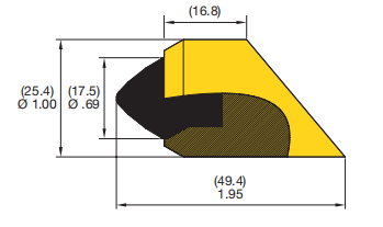 Tungsten Carbide Weld On Cutter Teeth BR1 BR2 BR3 BR4 RT1 RT2 HDD Drill Bits