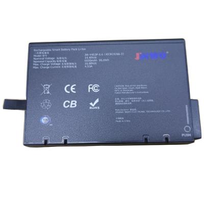 Jinwo Battery 14.4V 6600mAh for Artisan Pms Lasair II 310 Hamilton C2, C3 for  Respironics