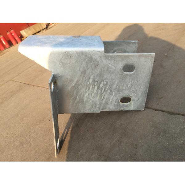 Highway Road Vehicle Barrier Galvanized Powder Coated Thrie Beam W Beam Guardrail