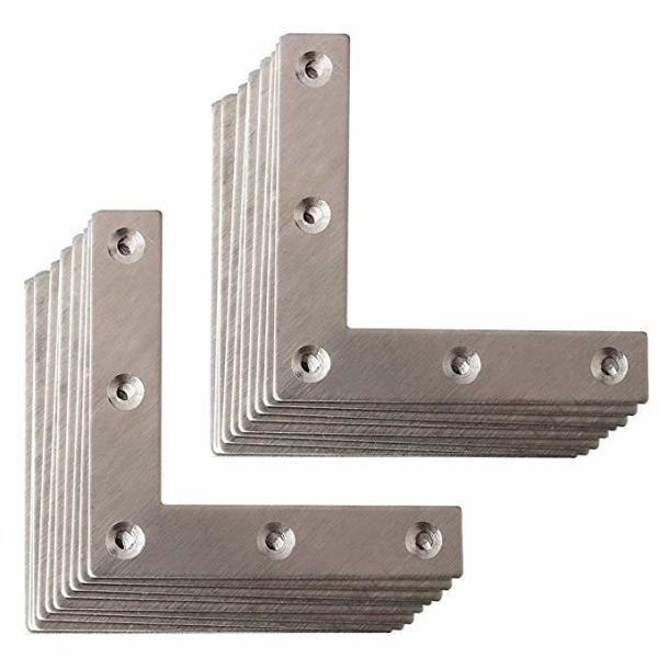 Placas de reparação de fixação de reparação em forma de L com 50mmx50mmx1mm