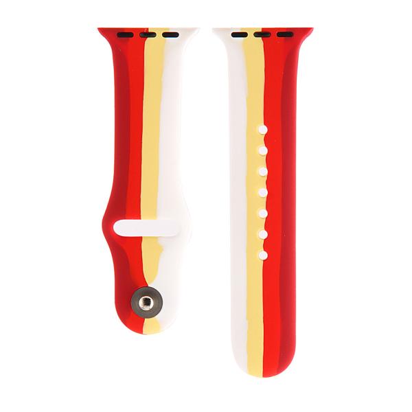 38mm / 40mm Four Color Silicone Watch Strap Replacement Portable