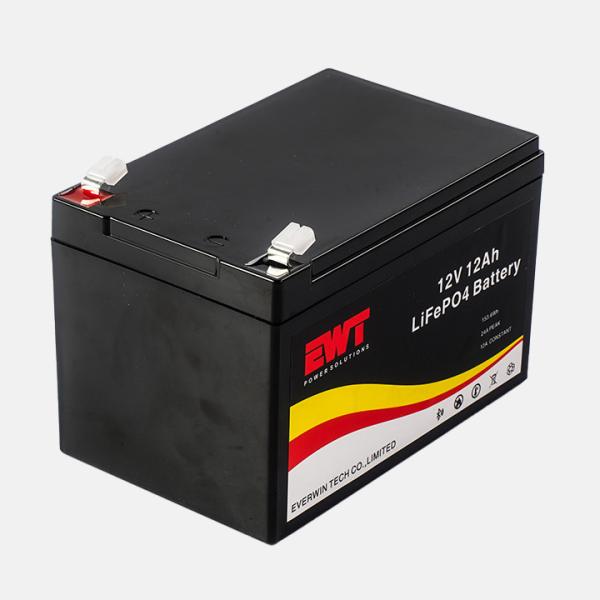 12Ah 12V Lithium Iron Phosphate Battery pack Home Power System