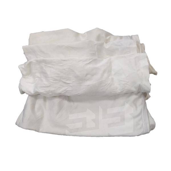 Factory Direct Strong Adsorption Used White Cotton Wiping Towel Rags Standard Cotton Cloth White Terry Wipers