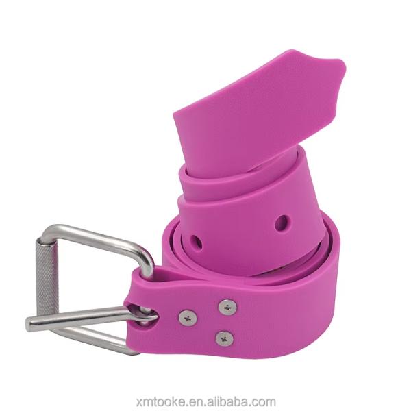 Ceinture de plongée en silicone de sécurité à libération rapide 1,3 m pour la chasse sous-marine et l'apnée