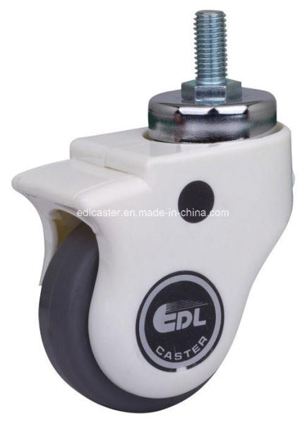 Customization 3 60kg Threaded Swivel TPE Medical Caster E3733-57 with Brake Request
