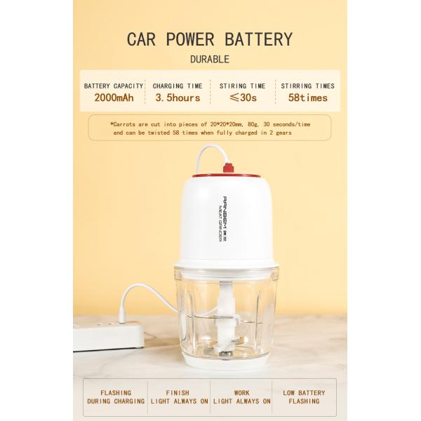 Baby Food Choppers Meat Grinders Juicers 600ml 16000 RPM