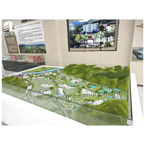 Future Urban Planning Model 1:50 1:100 1:500 Scale Model For Exhibition Hall