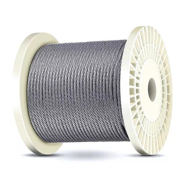 10mm Stainless Steel Wire Rope 7x19 for Cranes and Other Processing Service A2 A4 AISI304 AISI316 SUS304 SUS316