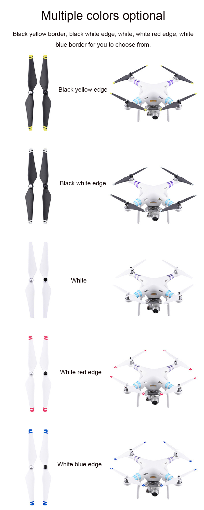 Highly Efficient Propeller Cw/Ccw For Dji Elf Phantom 2/3/3s/Se 9450 Self -Locking Drones Accessories