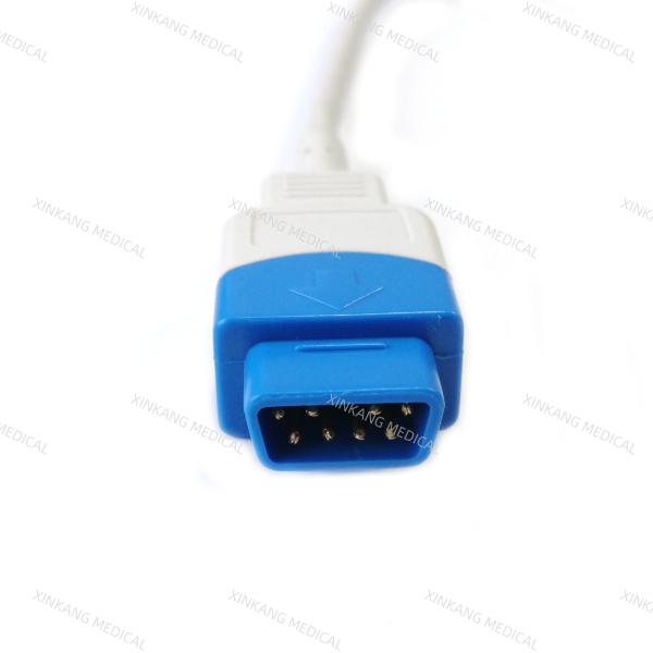 Medical Consumables Reusable Spo2 Sensor Pediactric Clip 10 Pin Compatible GE