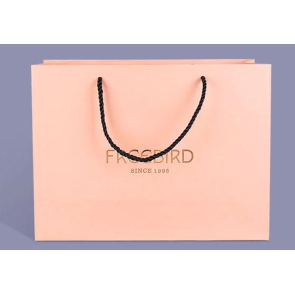 Чувствительный Беспоке напечатанные бумажные мешки, печатание 4К розовых бумажных сумок точное