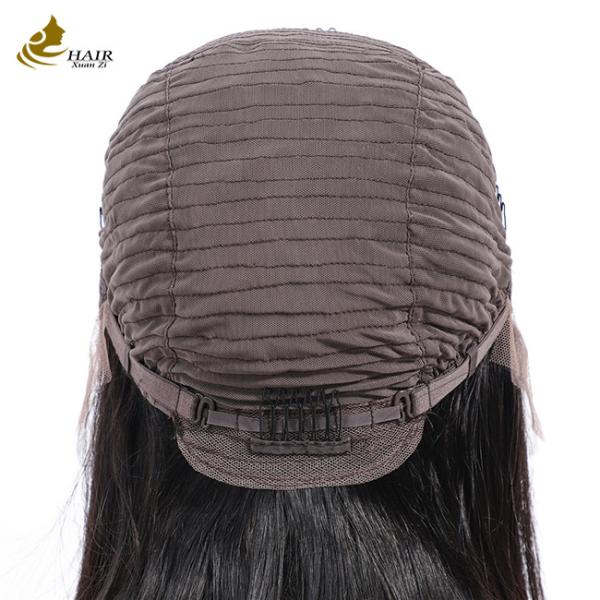 13*4 Lace Deep Curly Wave Human Hair Wigs Natural Black Virgin Hair Wig For Sale
