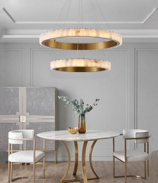 customized modern chandelier alabaster chandelier ZSHONORHIGH, SIDEREAL ceiling lights for living room dinning room