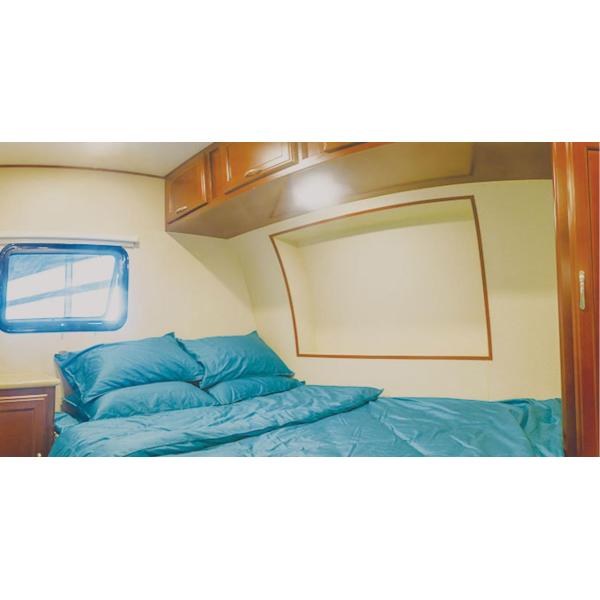 Караван электрического навеса трейлера стеклоткани обеденного стола Elevatable располагаясь лагерем располагаясь лагерем