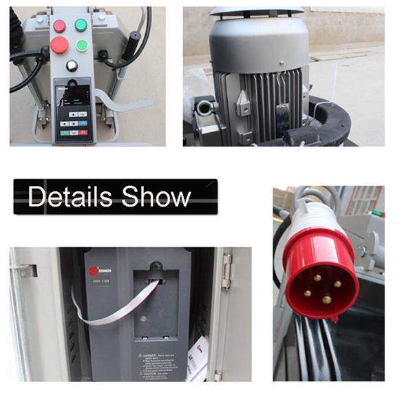 amoladora concreta de poco ruido del piso de la máquina pulidora del piso 15HP