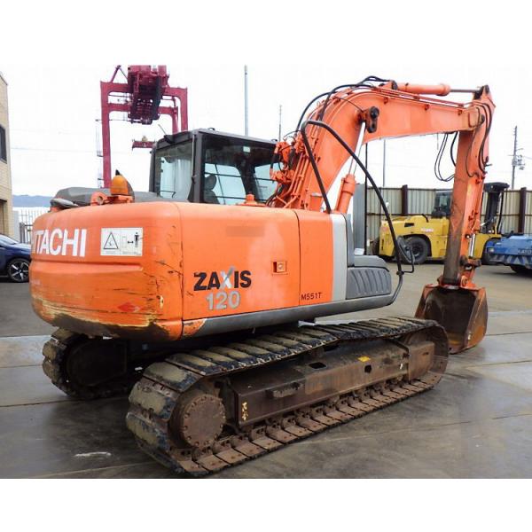 Desconto Excavadora original Hitachi ZX 120 ZX120-3 com cilindro hidráulico original