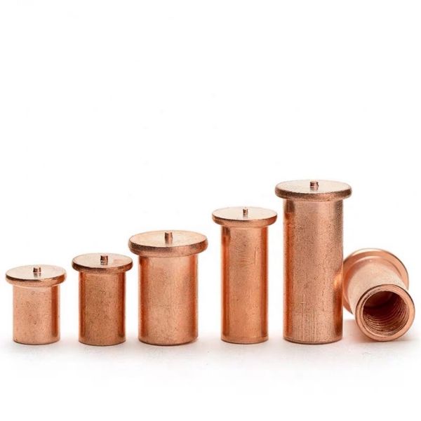 Customizable Copper Plating Seed Welding Fixing Studs ITR ITS Mining Welding Point Nut for Long-Lasting Performance