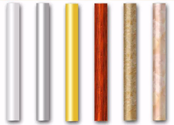 Gold 3.0m Decorative Brass Trim Strips Furniture Decoration