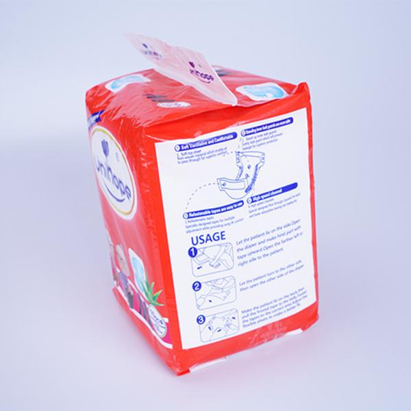 Suave absorção respirável Super grande bebé adultas fralda para homens velhos Design personalizado