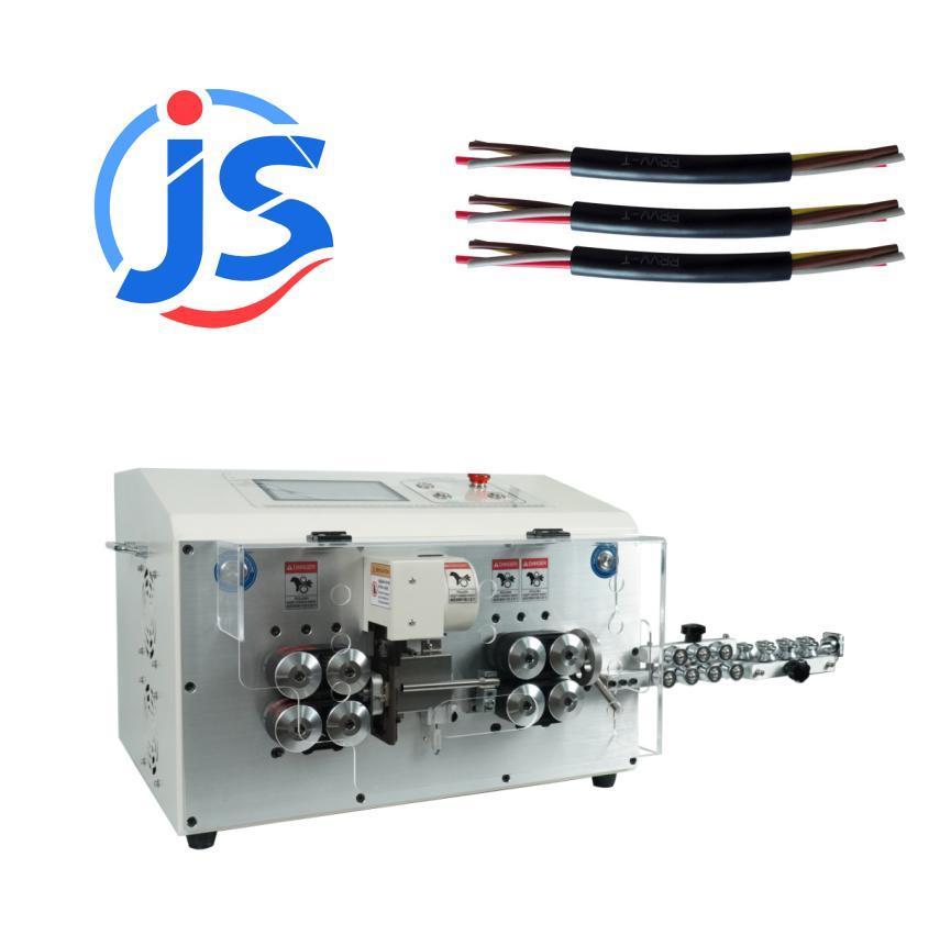 Heavy-Duty Automatic Lifting Conduit Cable Computer Stripping Machine Double-Layer Outer and Inner Round Sheath Wire Stripper