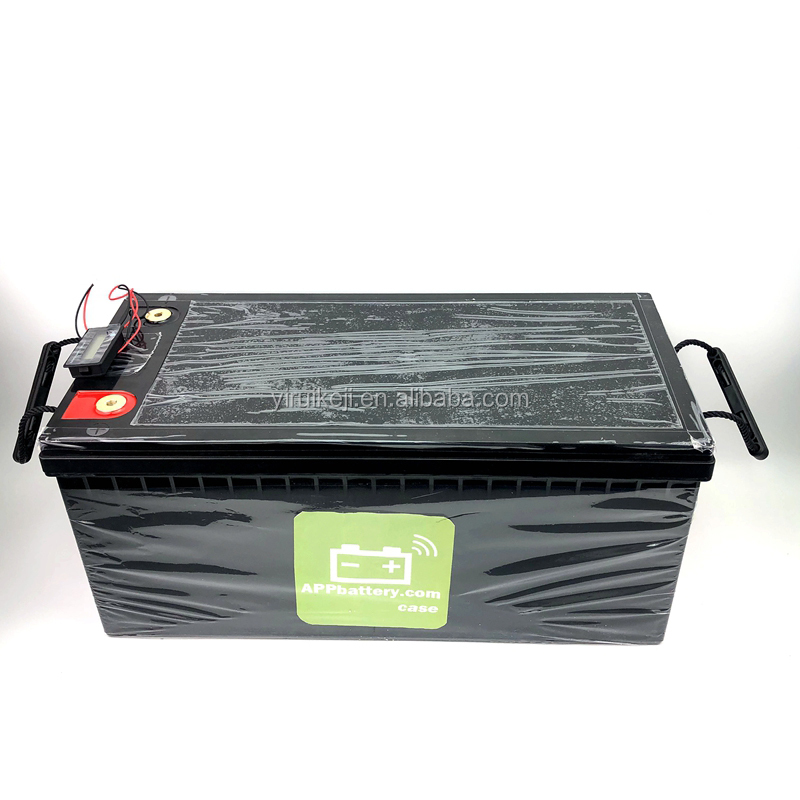 Fire Resistant PC ABS Plastic 12V Lithium Battery Case Box Housing 200A 300A