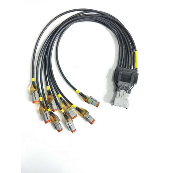 Arneses de alambre eléctrico del sistema Ionix para maquinaria de construcción