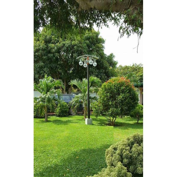 3000-6500K 4w Solar LED Wall Light Waterproof With Bridgelux 160lm/W LED Chip