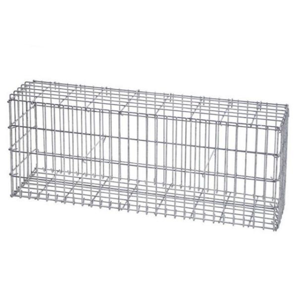 Customized Galvanised Welded Gabion Mesh/Stone Basket Price/ 5x5cm 5x10cm Gabion Cage