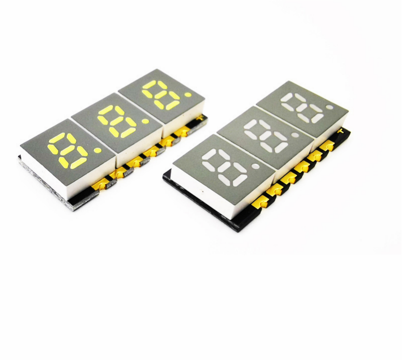 0.3 Inch 3 digit SMD LED Seven Segment Display