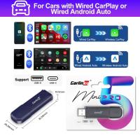 Adaptateur sans fil intelligent CarlinKit Mini Se Pro CarPlay 5.0 Bluetooth Wifi Android Auto Double canal Fast Link Dongle USB Car Play