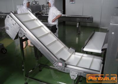 180 Degrees Inner Radius 200mm Inclined Stainless Steel Belt Conveyor