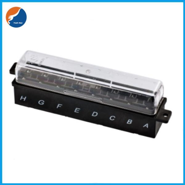 8 In 8 Out Ways Car Auto Automotive Fuse Box For ATY Standard Blade Fuse