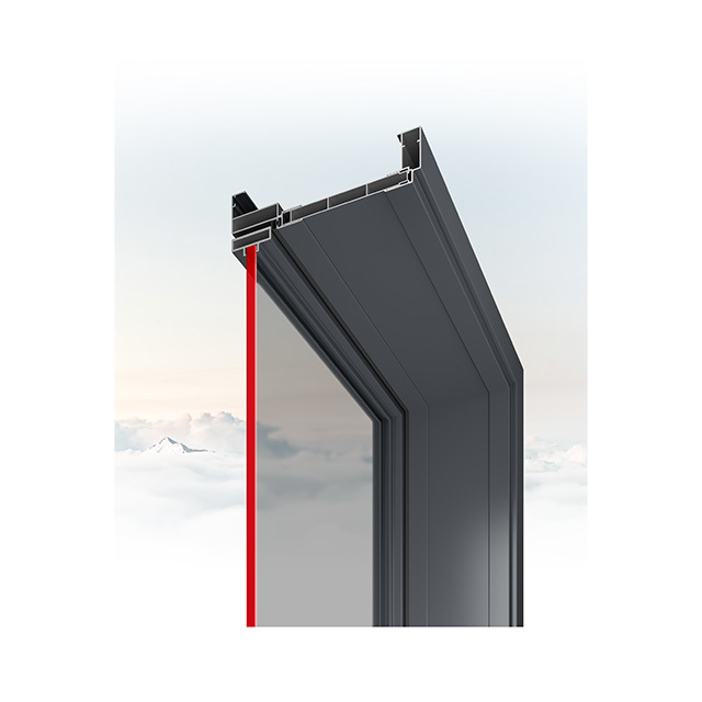 Residence Building Aluminum Casement Door Quiet Single Secrecy Glass Bathroom Door Design Aluminium