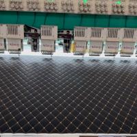 Rolos de esponja de cuero de PVC con bordados clásicos de edredón para cubiertas de asientos de automóviles